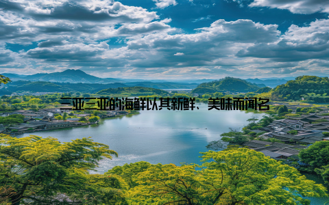 三亚三亚的海鲜以其新鲜、美味而闻名